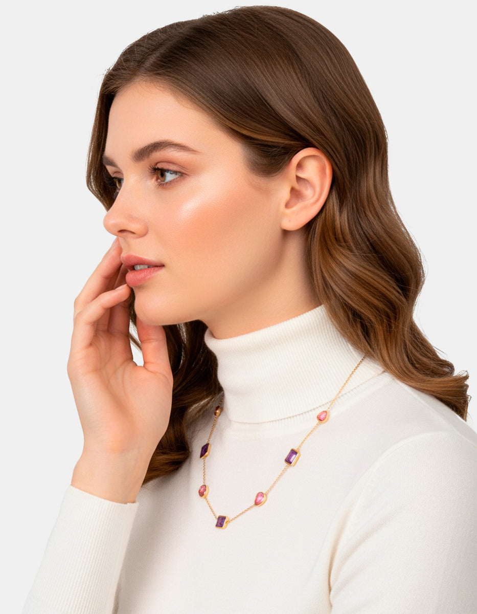 Collar multigema Luxury Color