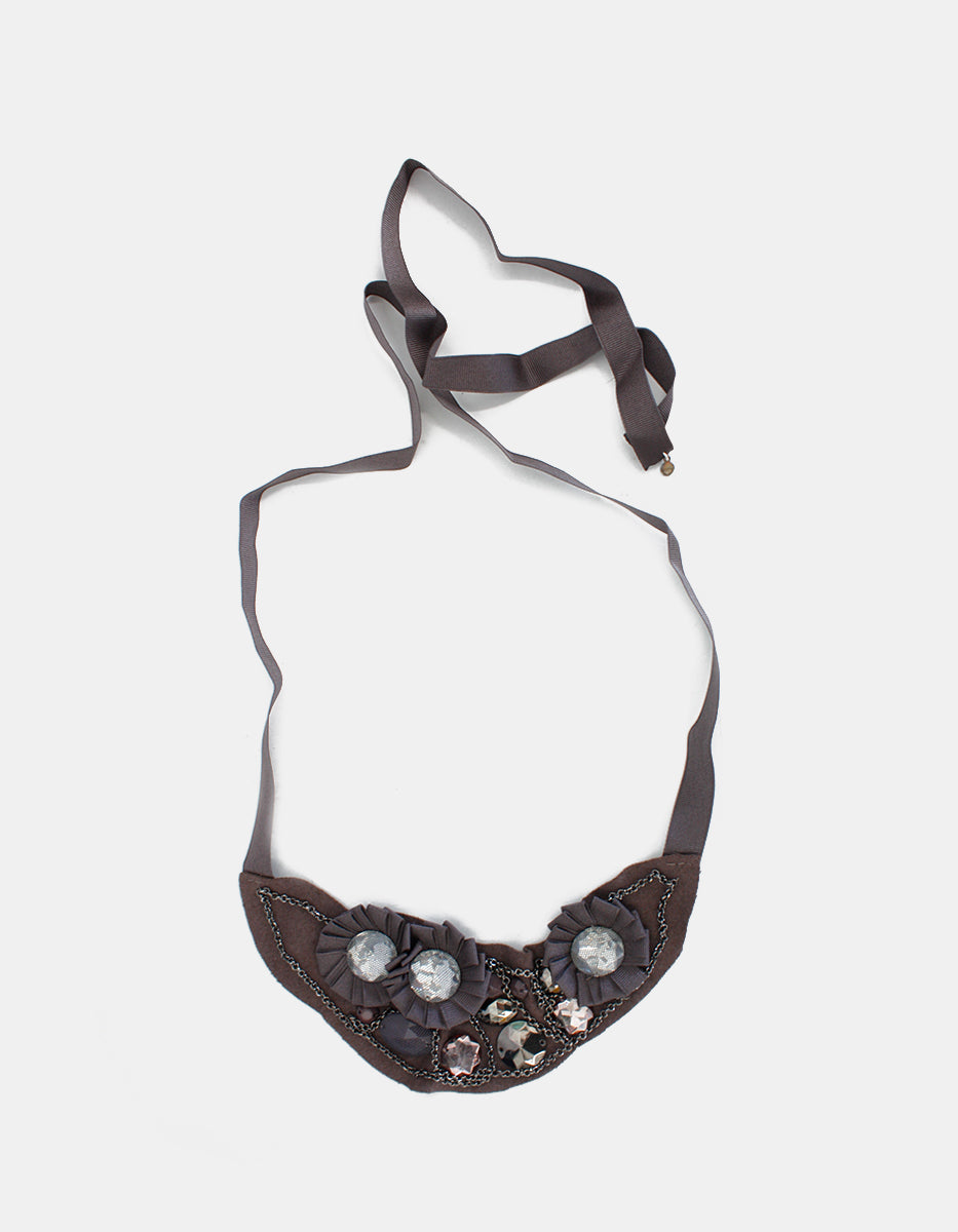 Collar fashion con circonias Festa