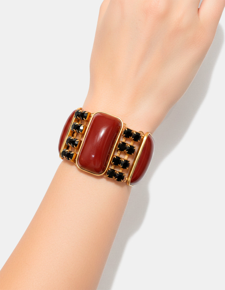 Pulsera baño oro 22kt River Luxe