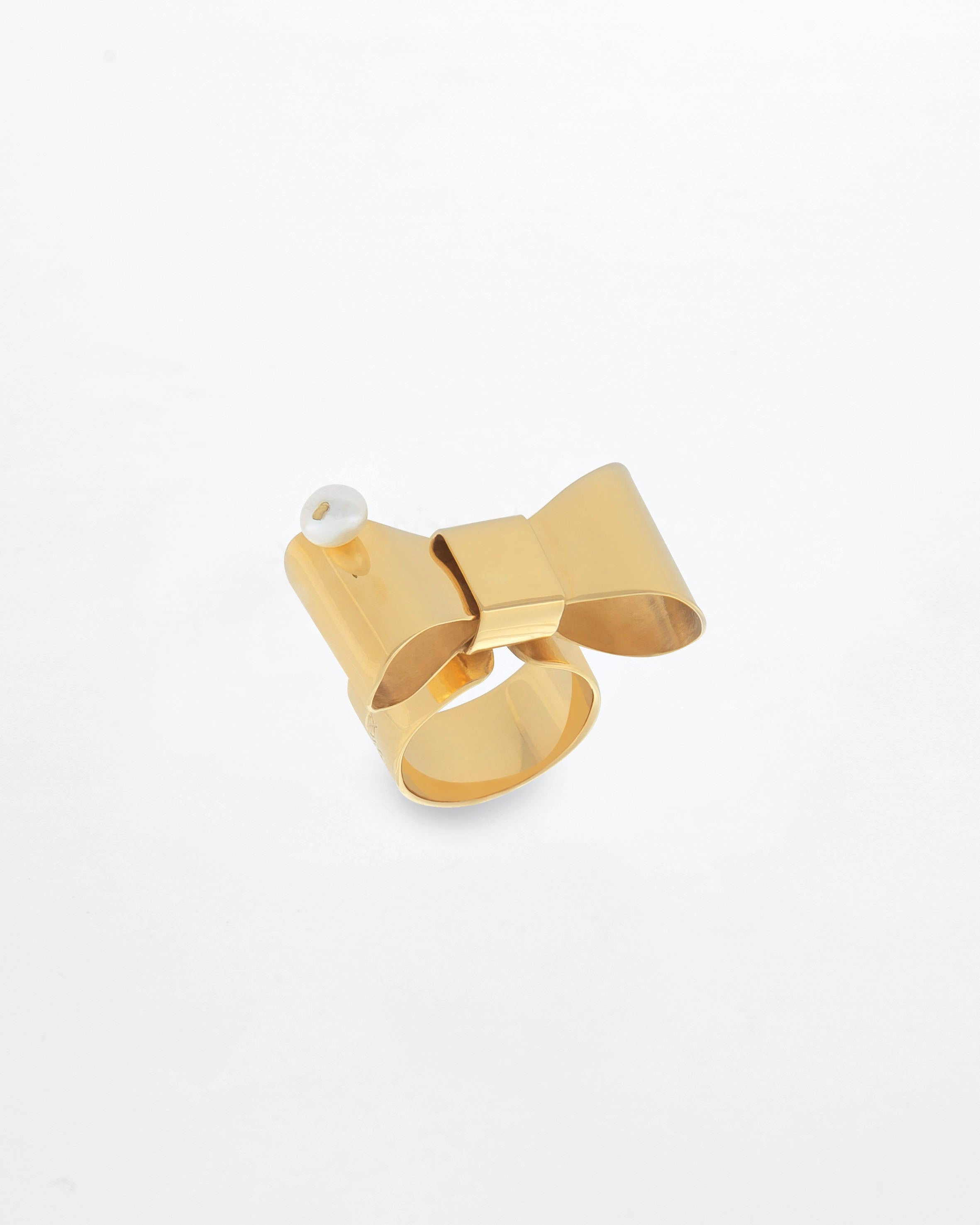 Anillo ajustable con moño Viena