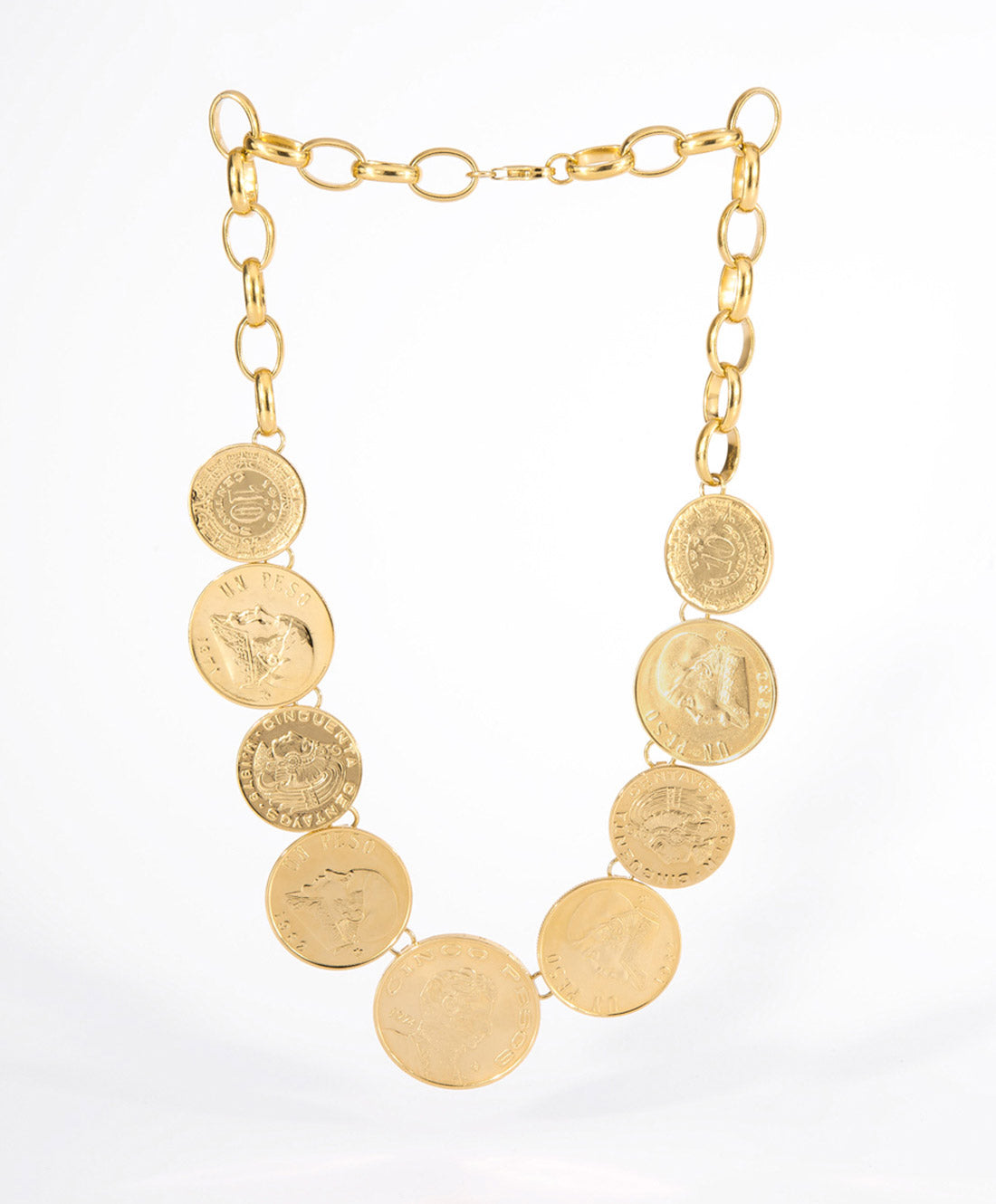 Collar monedas auténticas Memorias