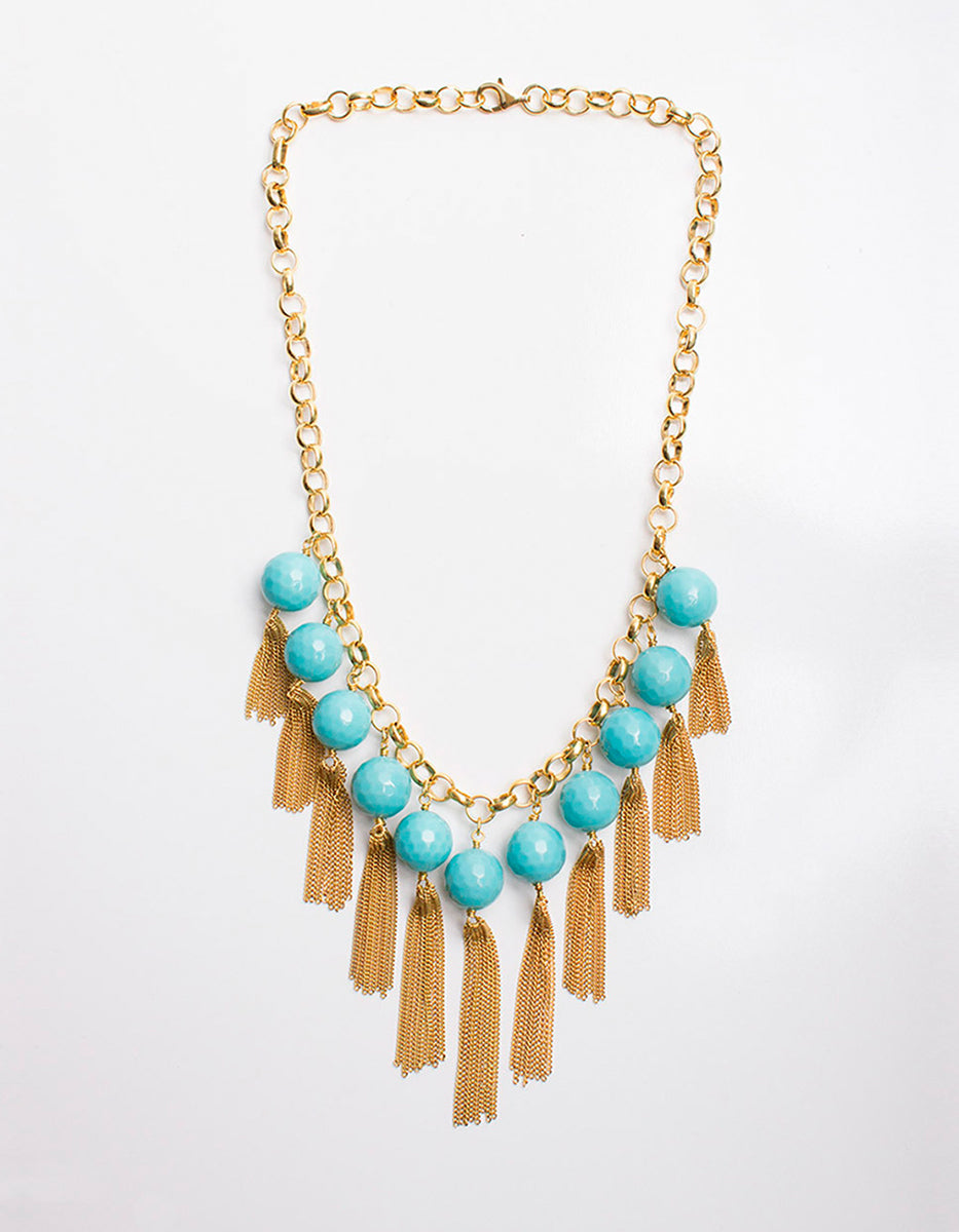 Collar gemas turquesa By Daniel
