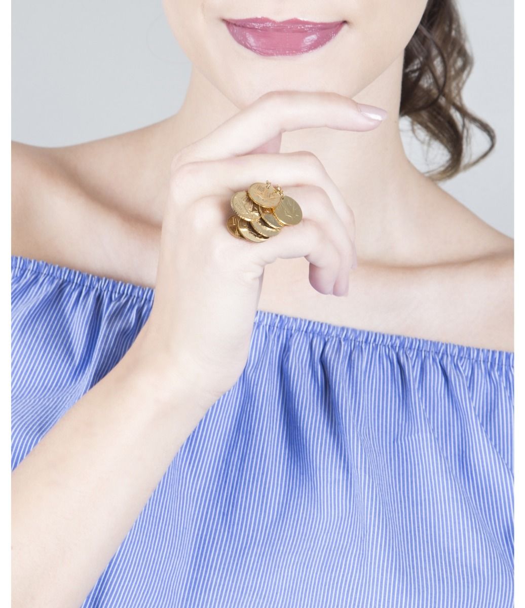 Anillo moneda auténtica Memorias