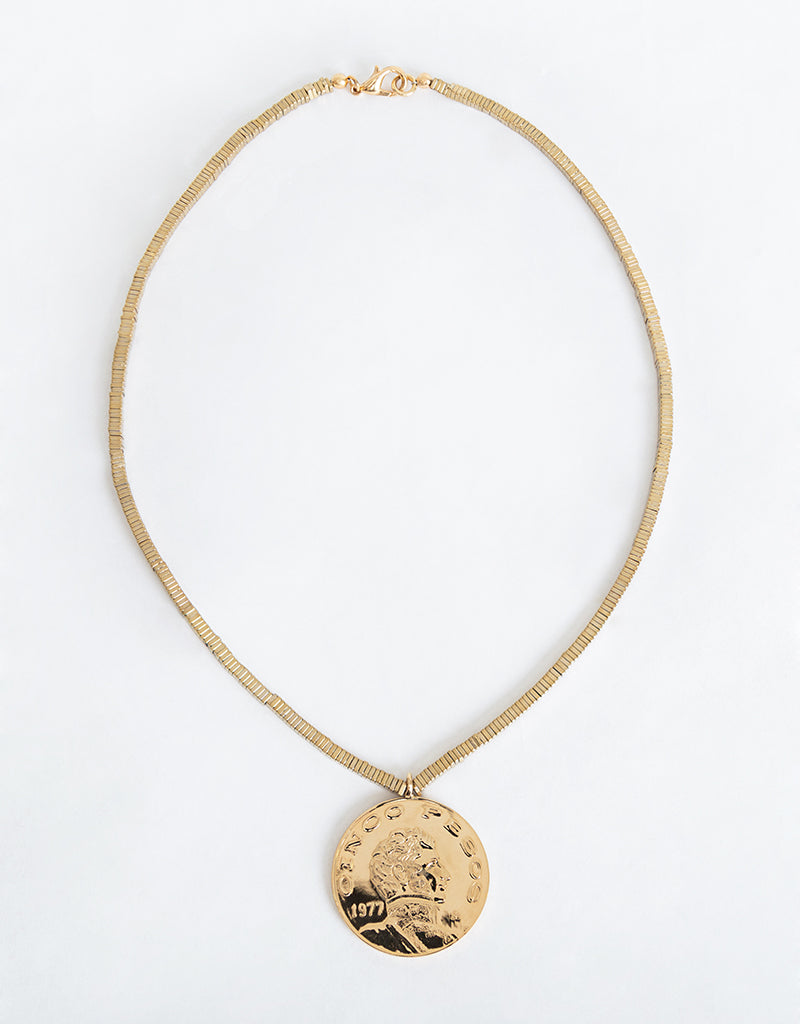 Collar monedas auténticas Memorias