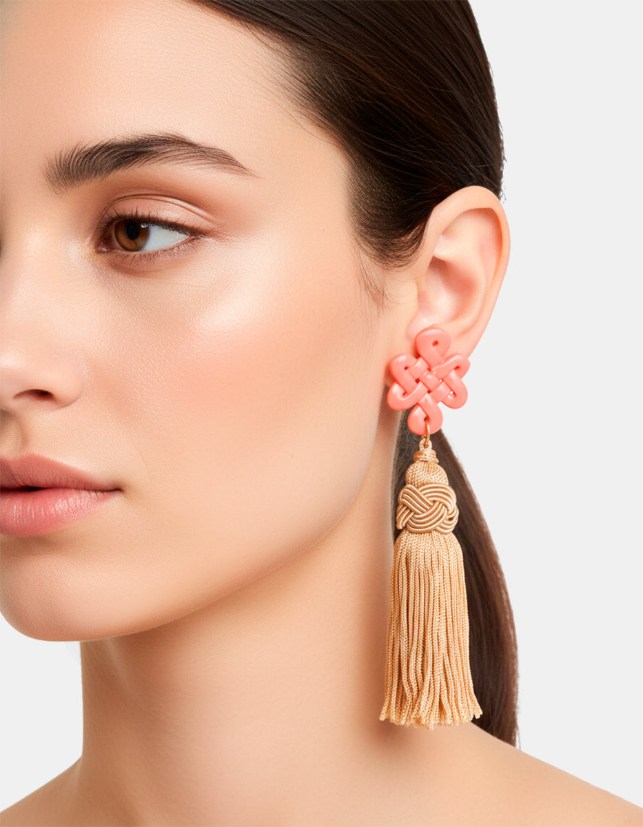Aretes con pompones Oaxaca