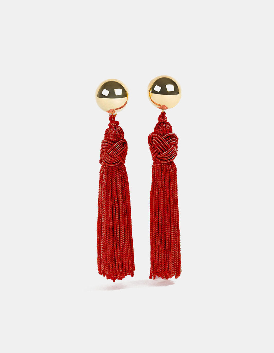 Aretes bronce baño oro 22kt Universe