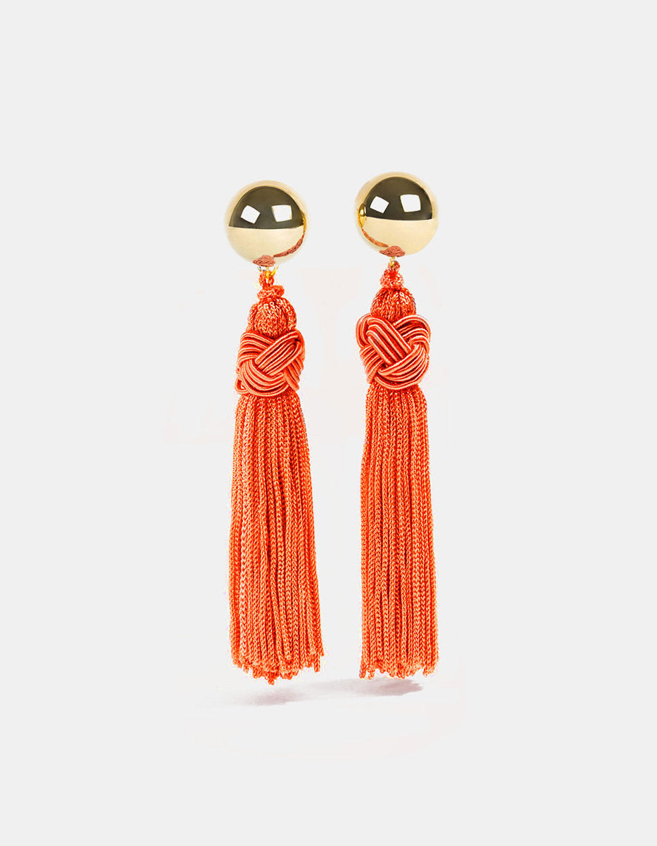 Aretes bronce baño oro 22kt Universe