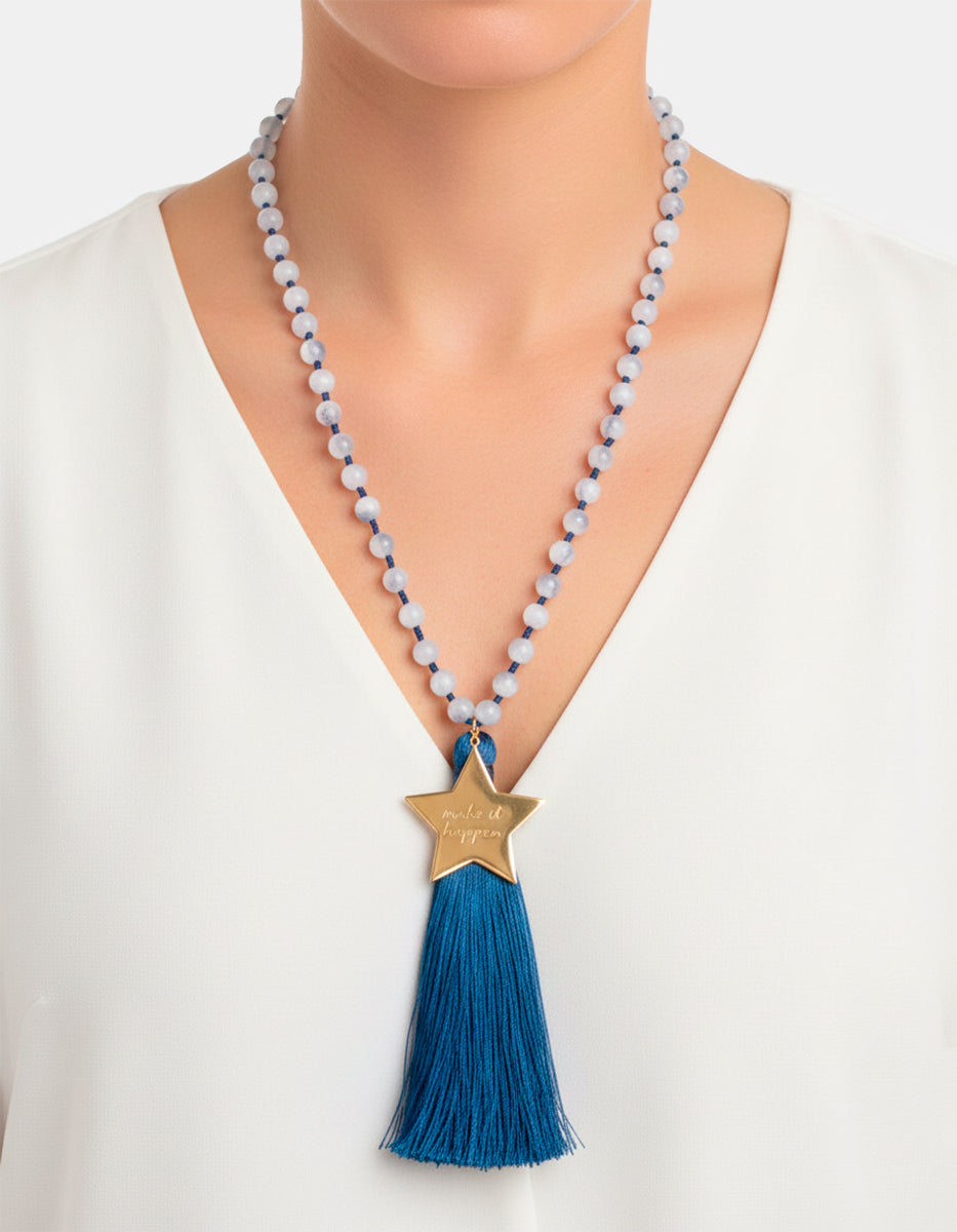 Collar en Bronce con Baño de Oro 22 kt Wish