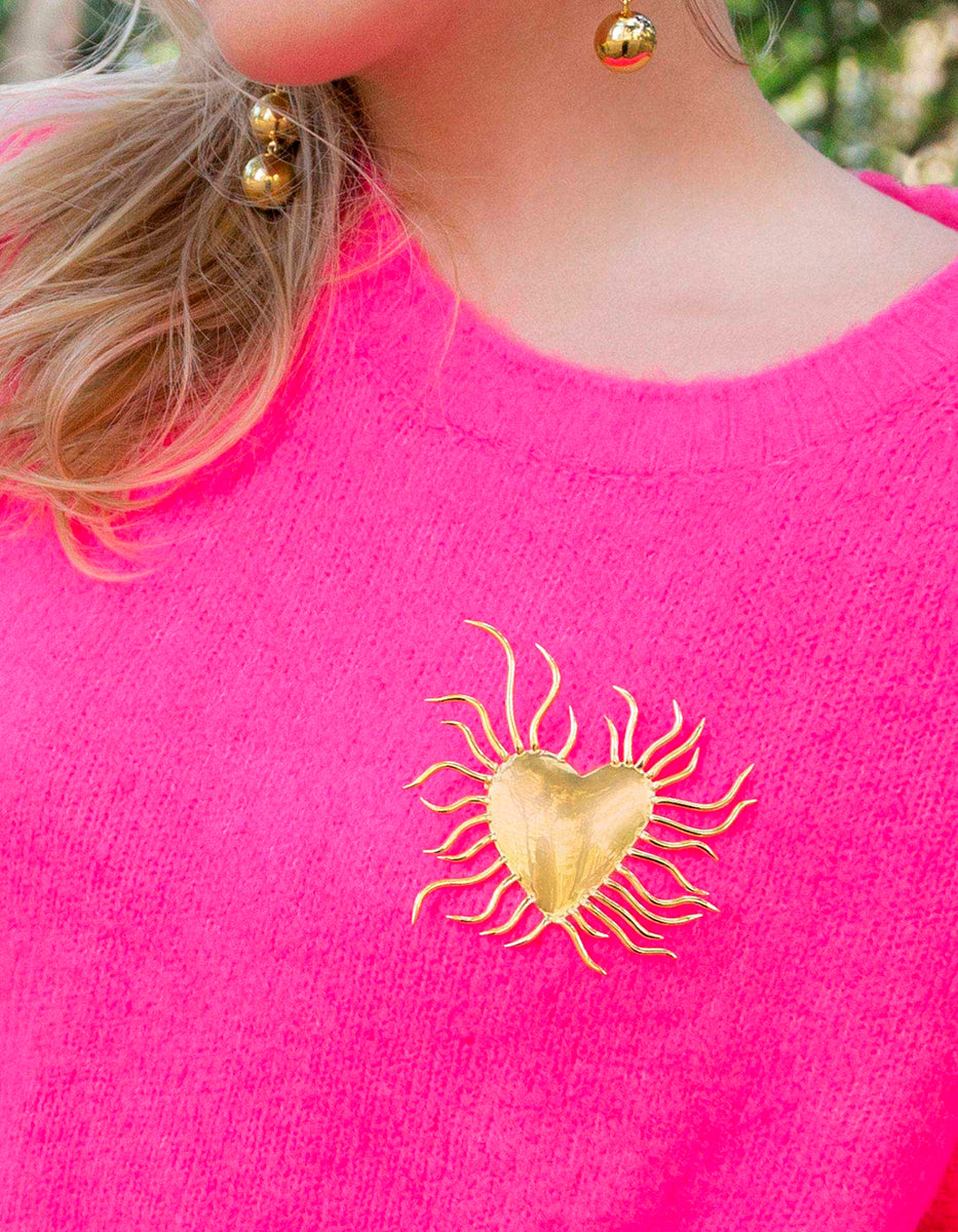 Prendedor de Bronce con Baño de Oro 22kt By Daniel