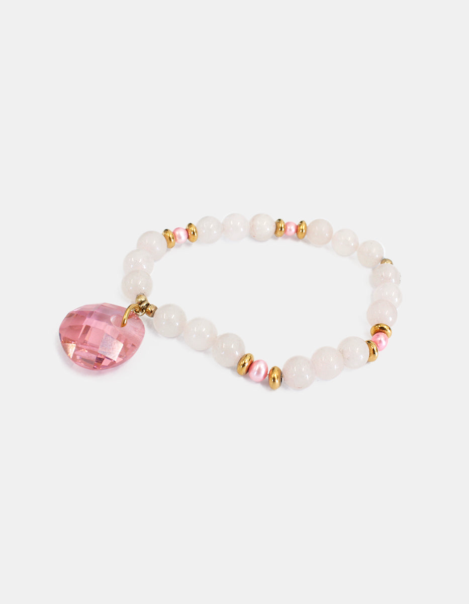 Pulsera en Bronce con Baño de Oro 22 kt Mamá