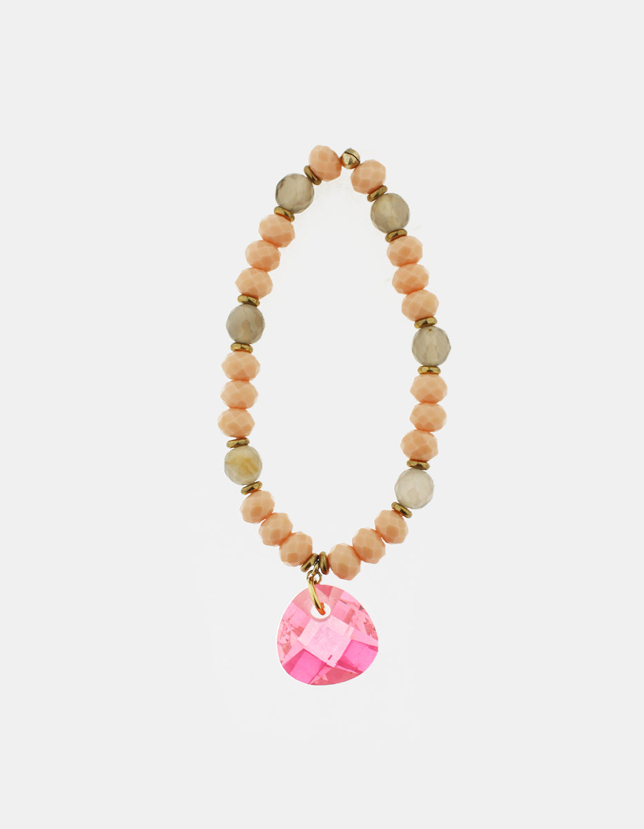 Pulsera en Bronce con Baño de Oro 22 kt Mamá