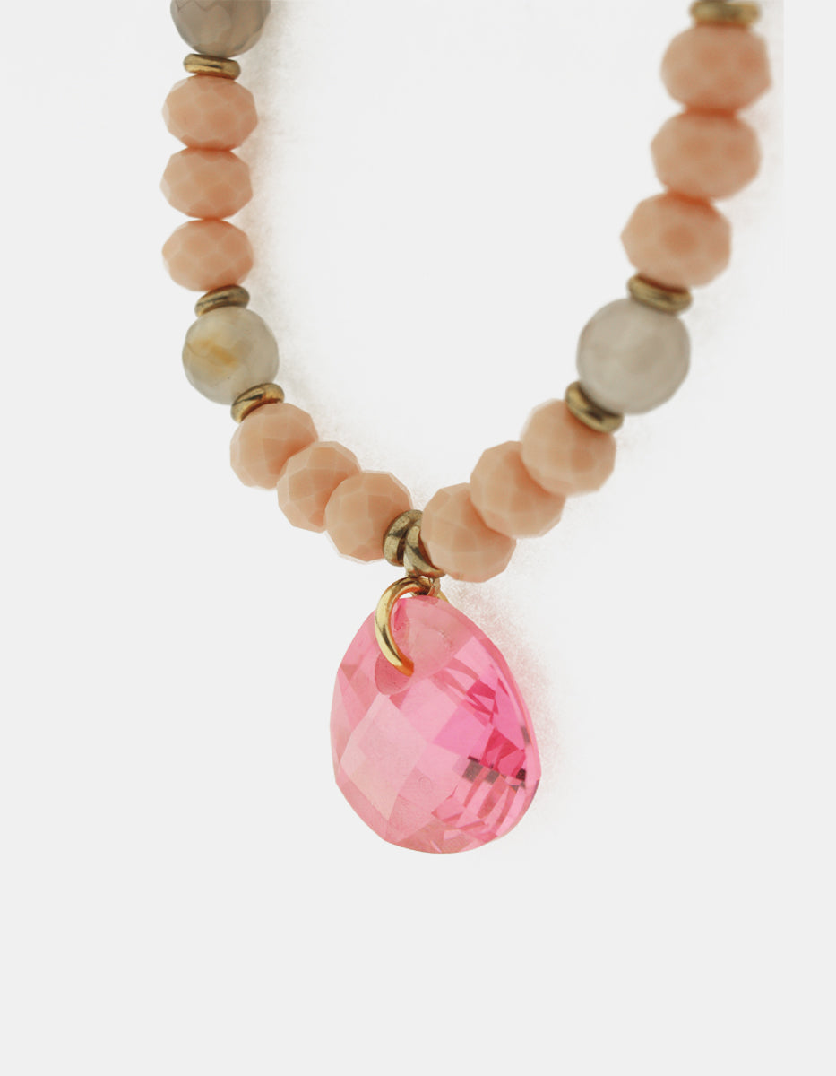 Pulsera en Bronce con Baño de Oro 22 kt Mamá