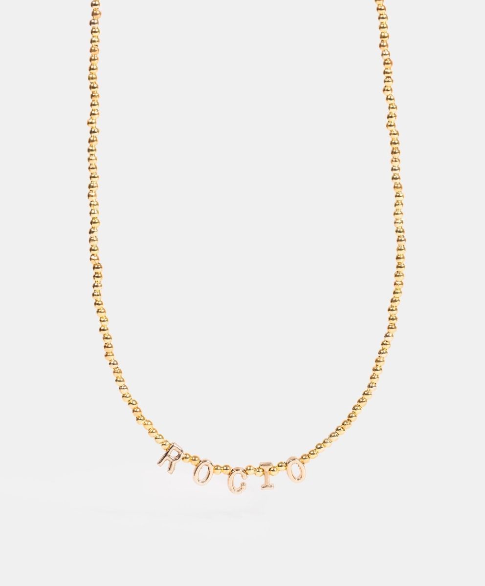 Collar con nombre personalizado Lady