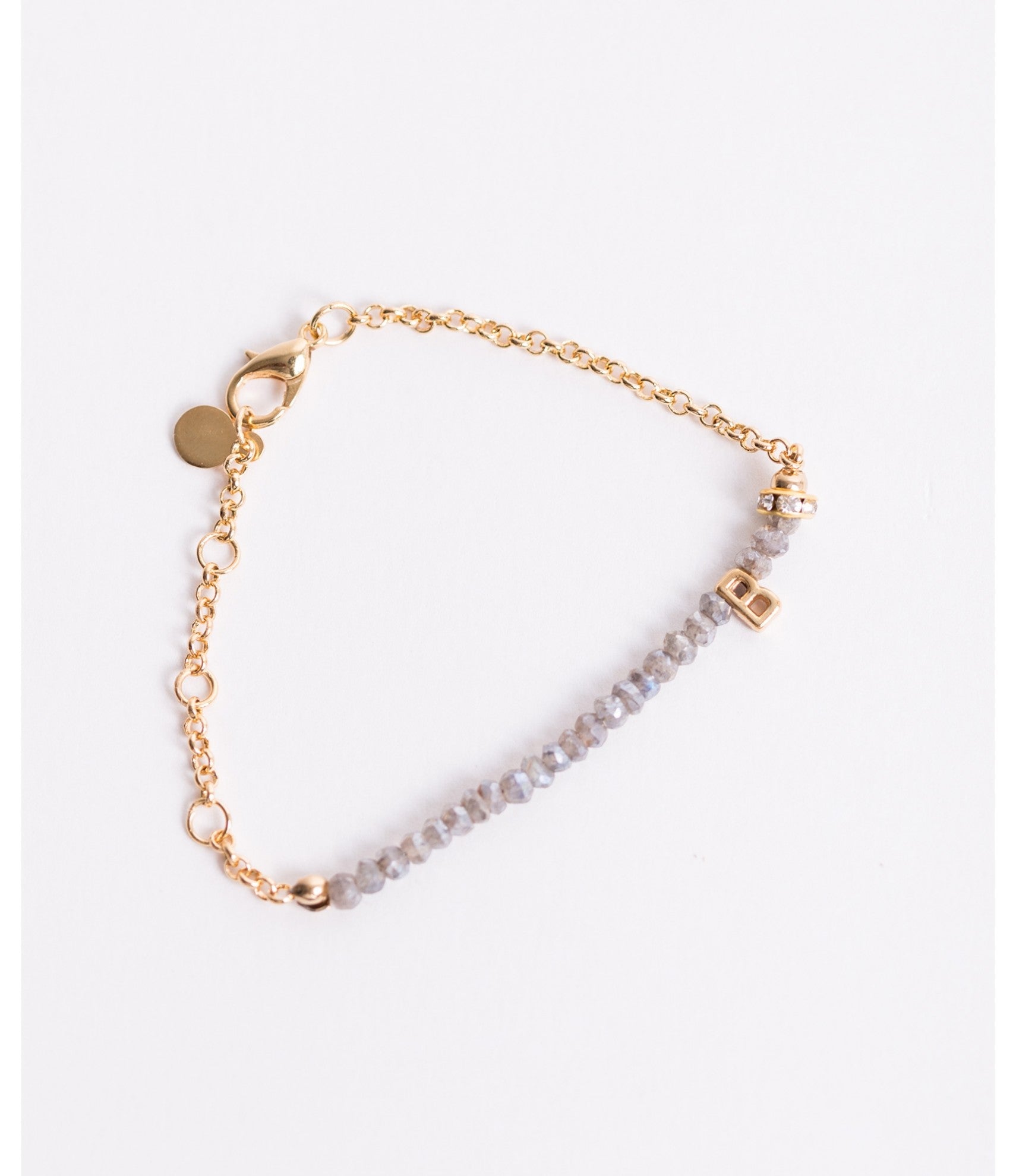 Pulsera con inicial B Lady