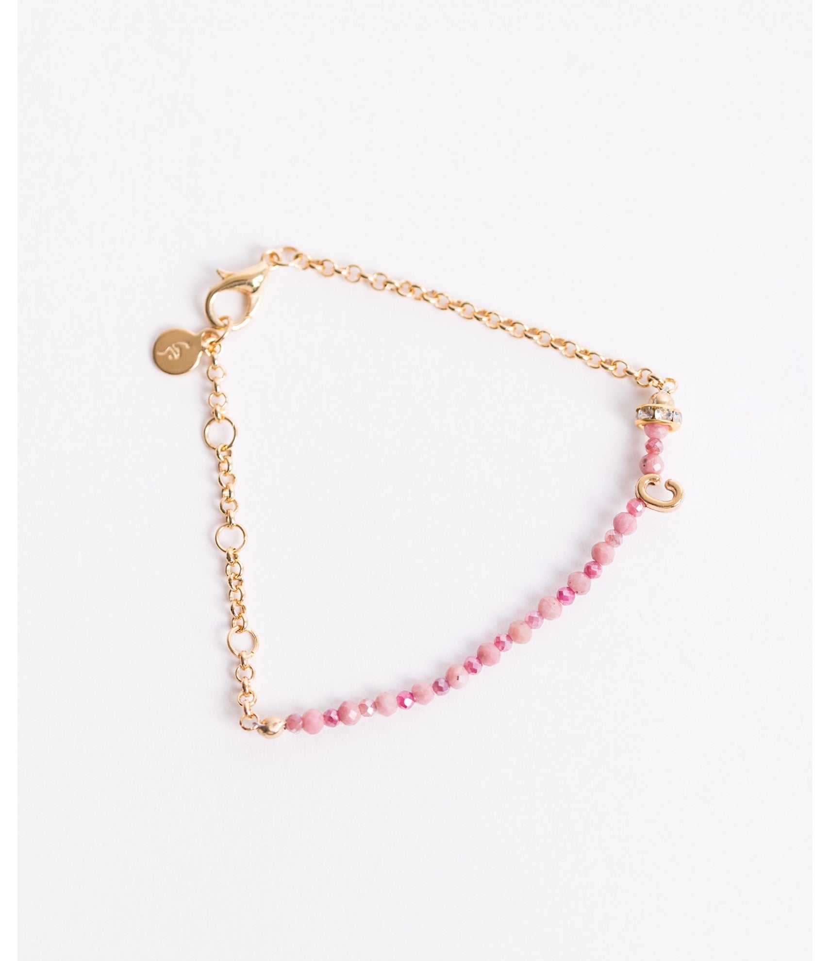 Pulsera con inicial C Lady