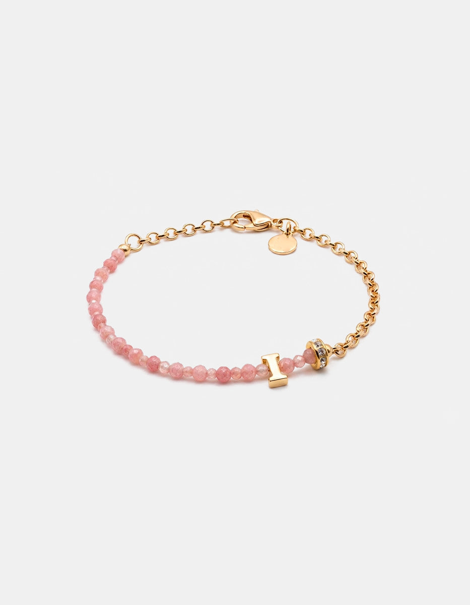Pulsera con inicial I Lady