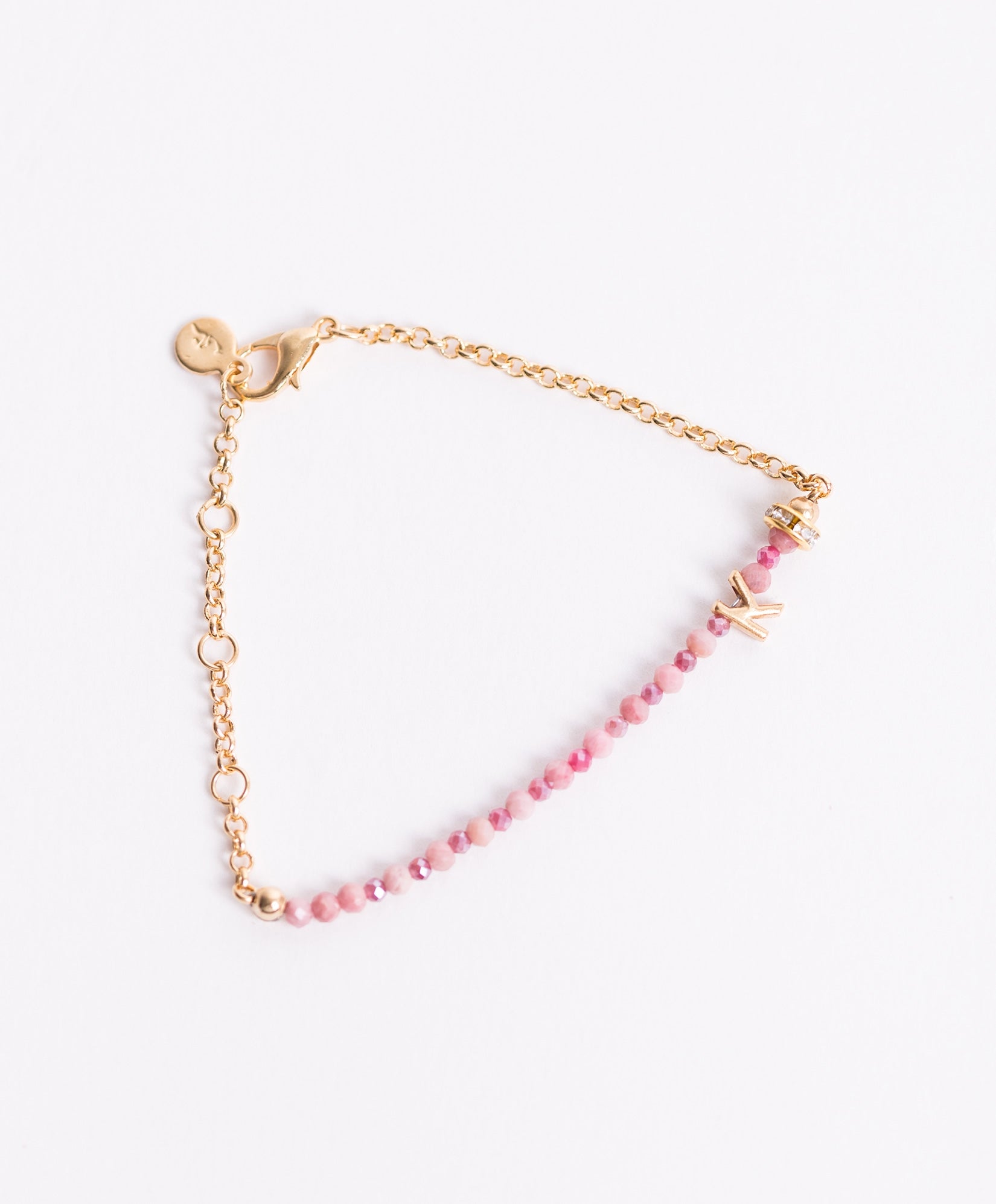 Pulsera con inicial K Lady