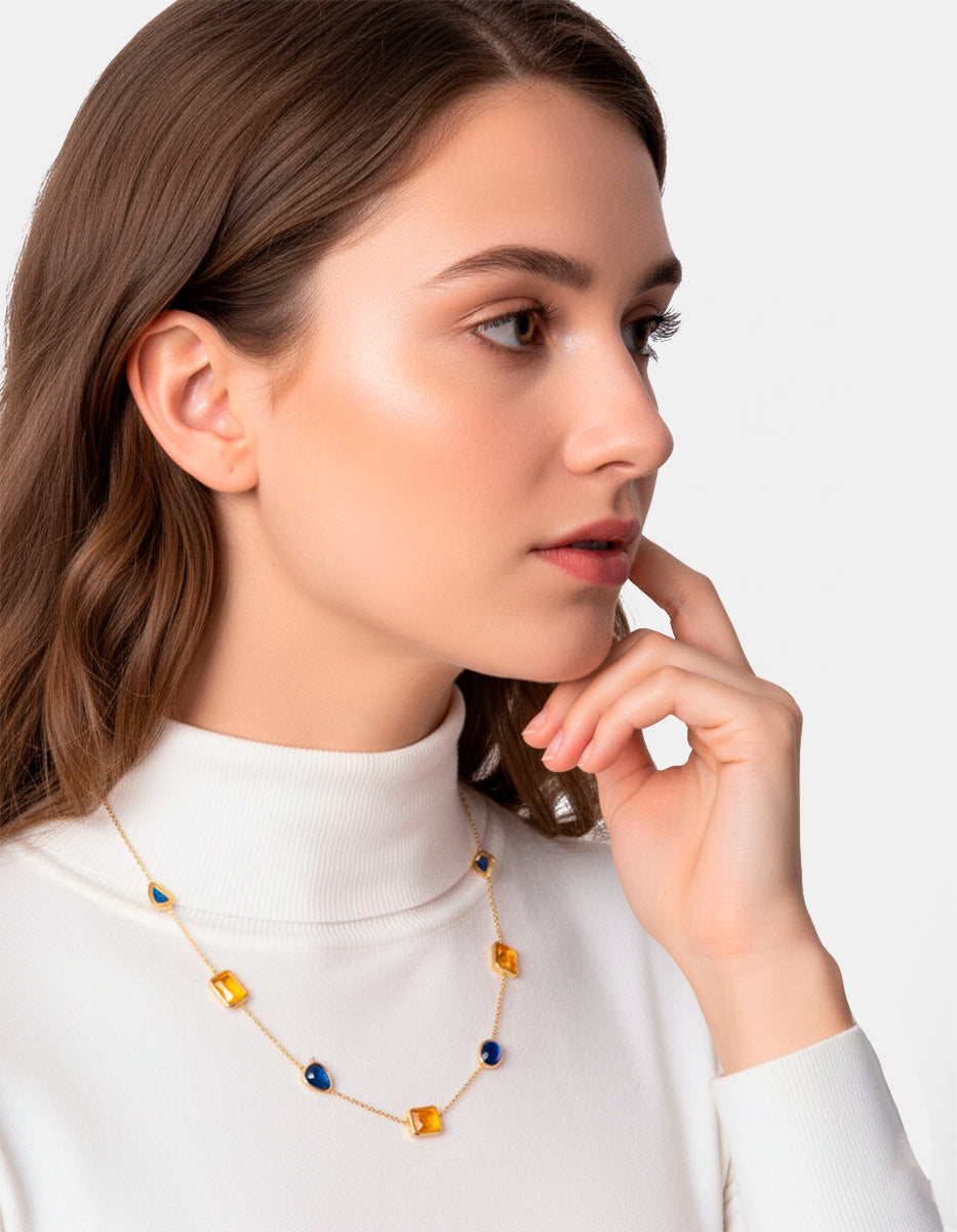 Collar multigema Luxury Color