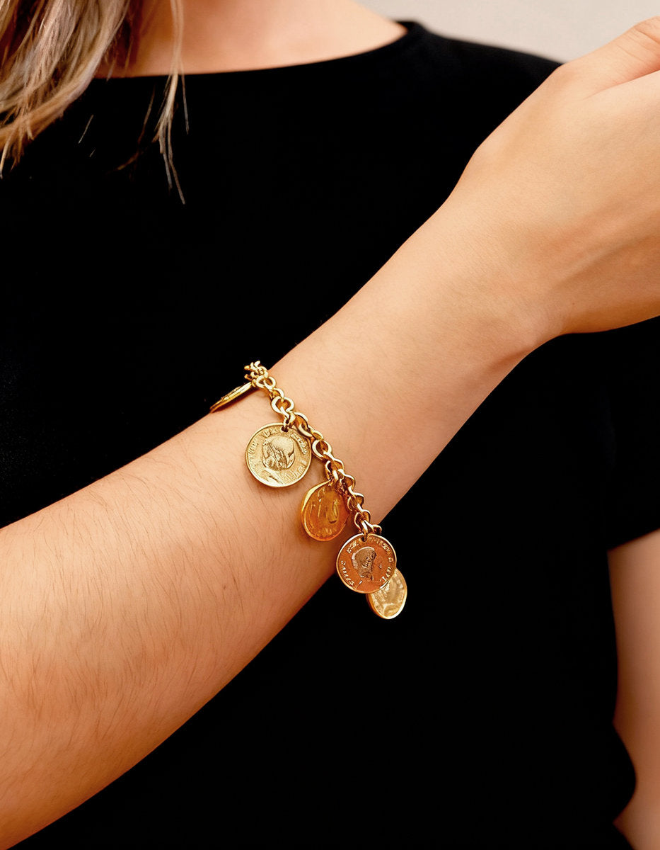 Pulsera monedas auténticas Memorias