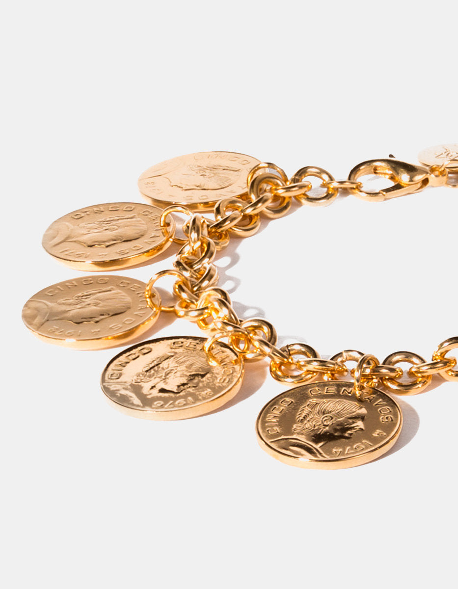 Pulsera monedas auténticas Memorias