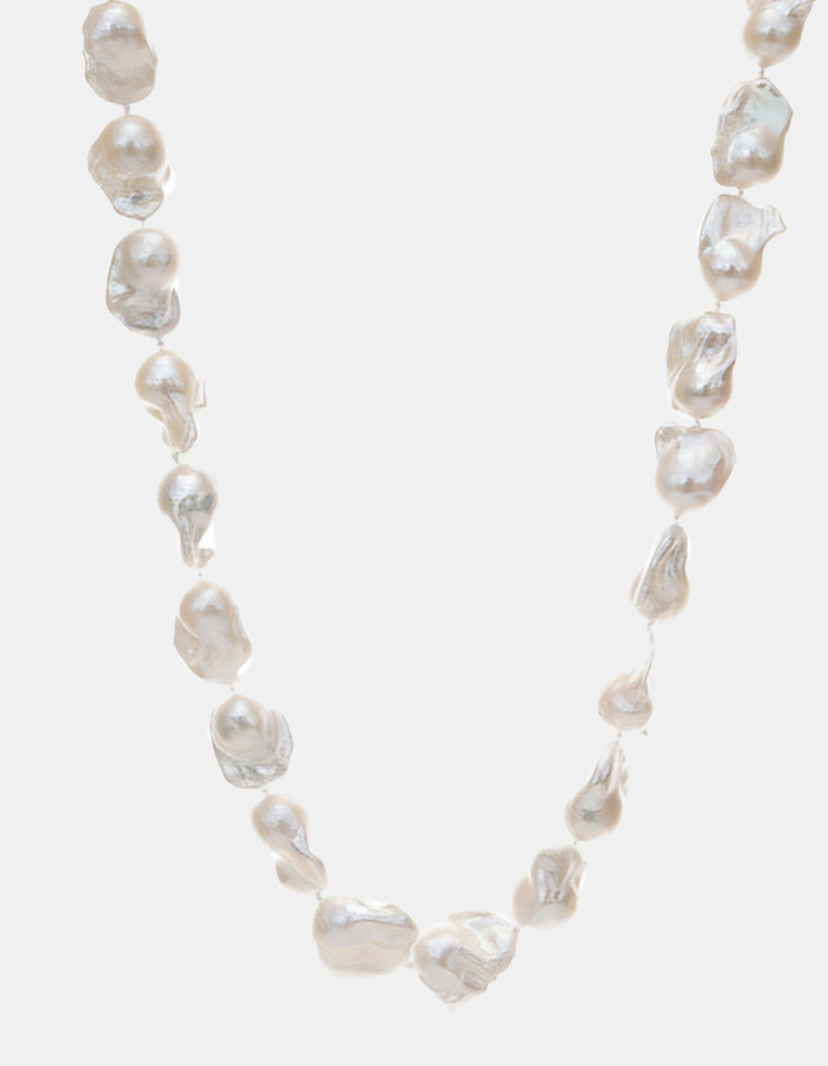 Collar graduado perla japonesa barroca 12 a 15mm Crush