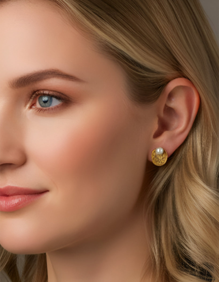 Aretes moneda auténtica Memorias