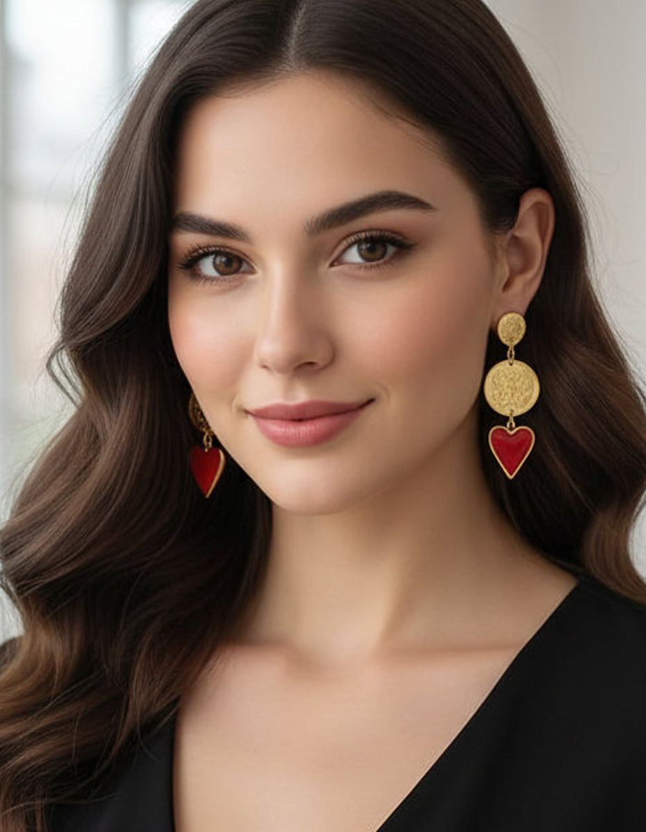 Aretes monedas auténticas Memorias