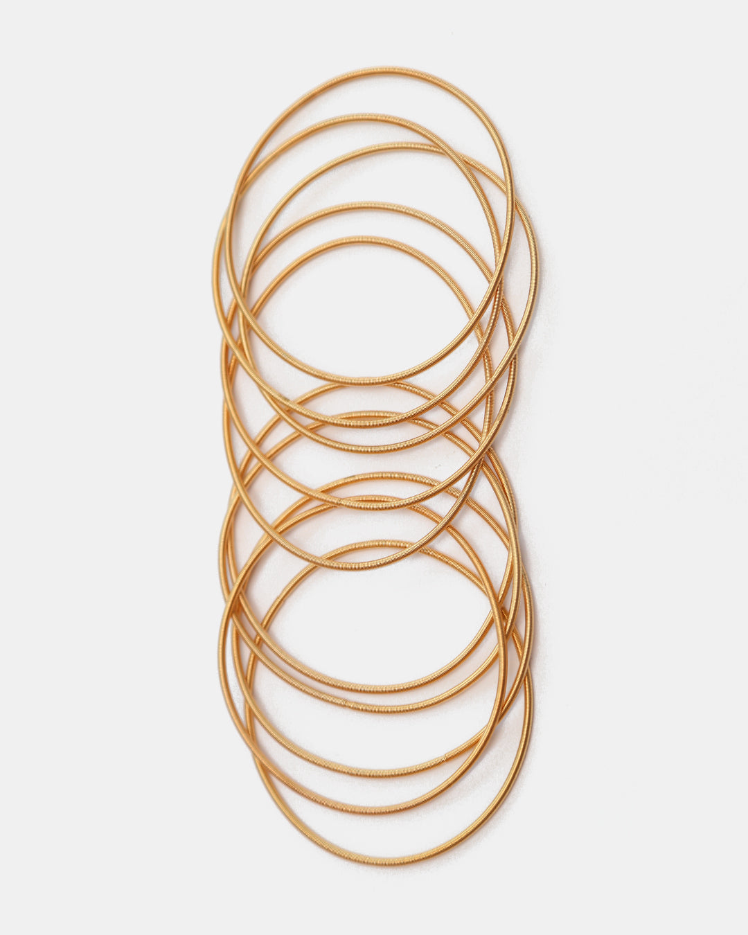 Pulseras en Gold-Filled de 22kt de Acabado Liso y Texturizado