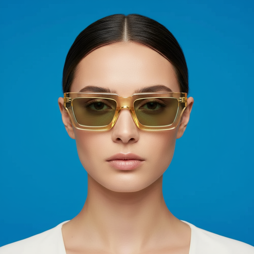 Gafas de sol Soleil Verde / Lente verde