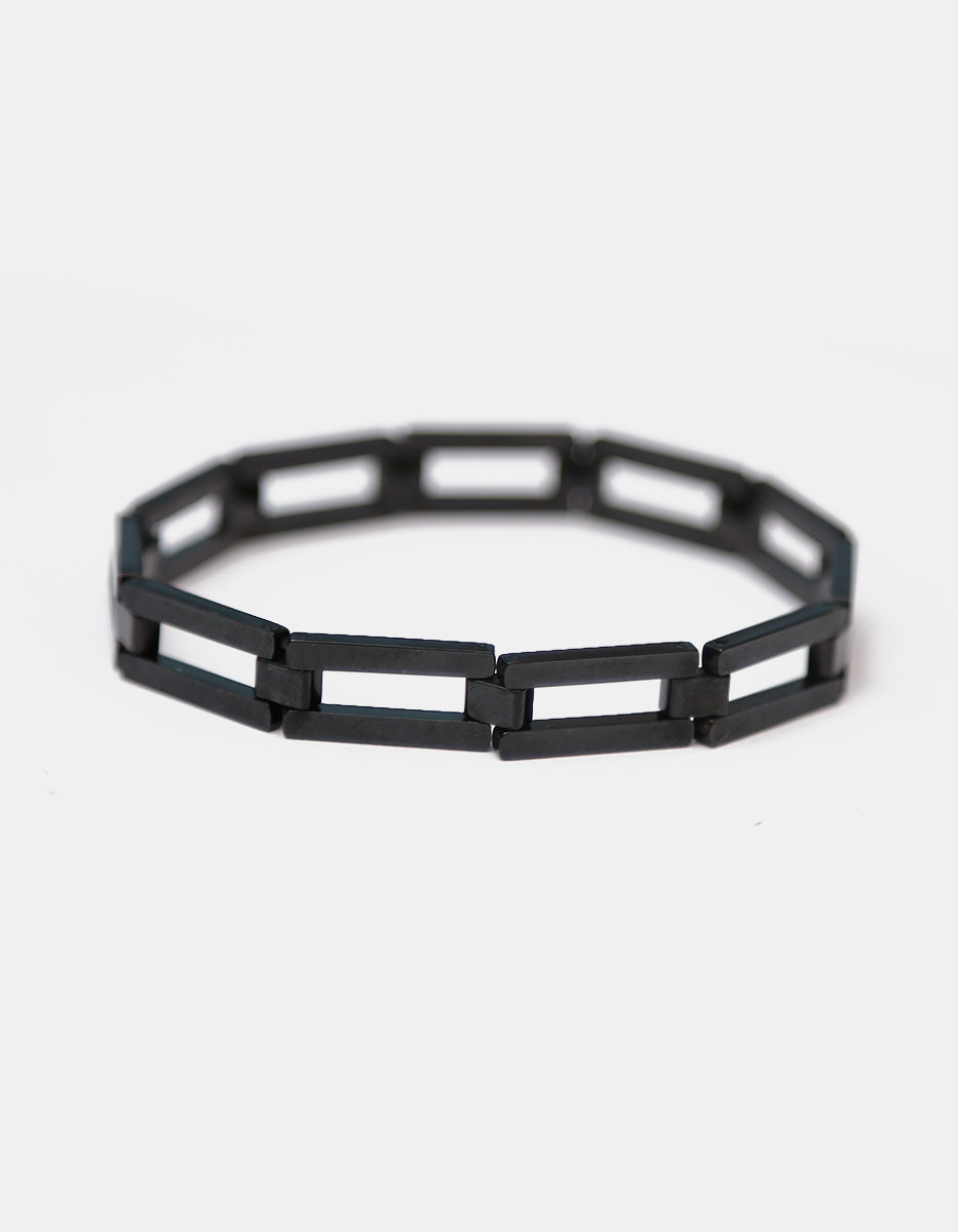 Pulsera de acero en baño tungsteno Nordic