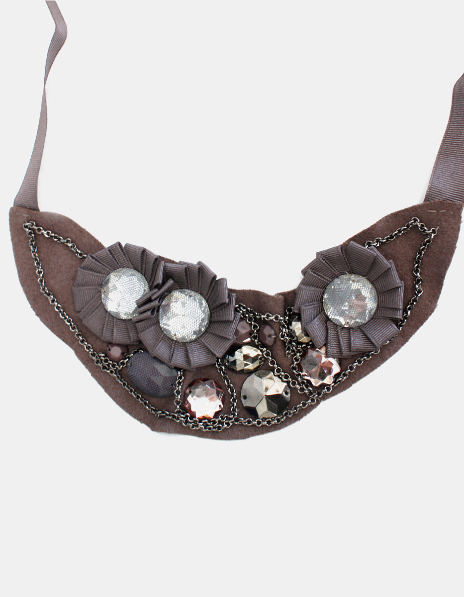 Collar fashion con circonias Festa