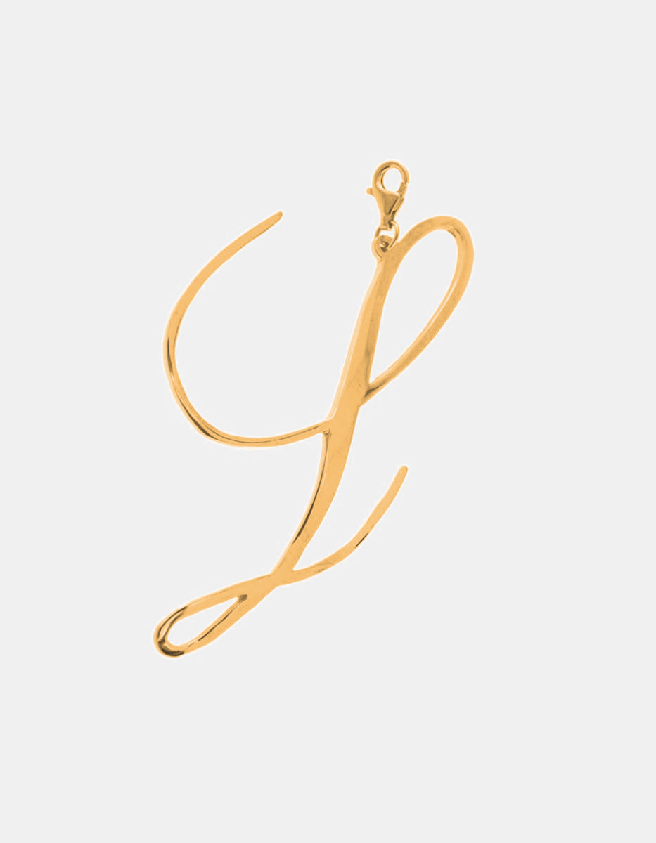 Dije con inicial L Pure Love