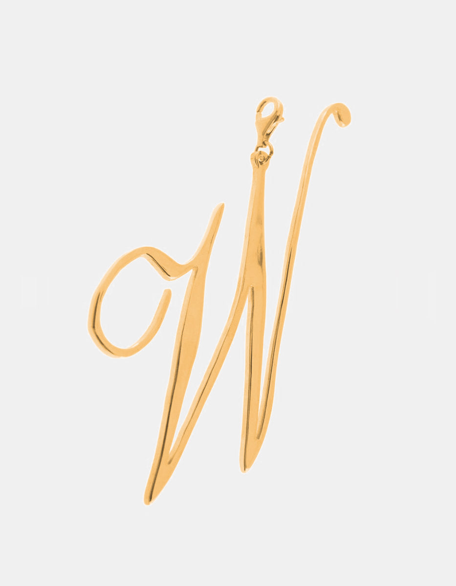 Dije con inicial W Pure Love