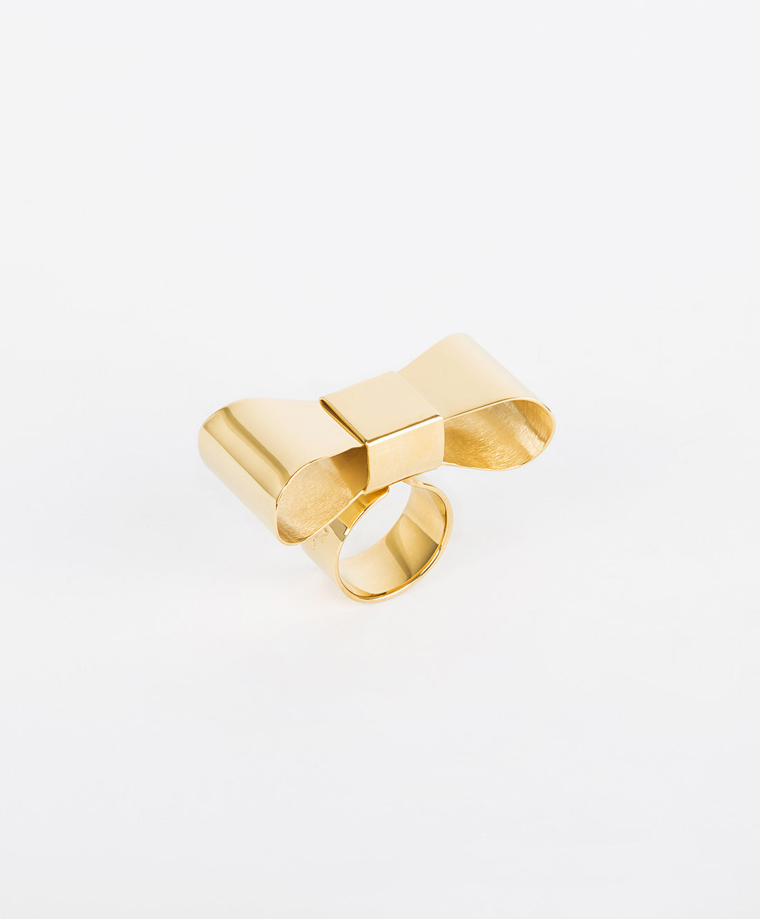 Anillo ajustable con moño Viena