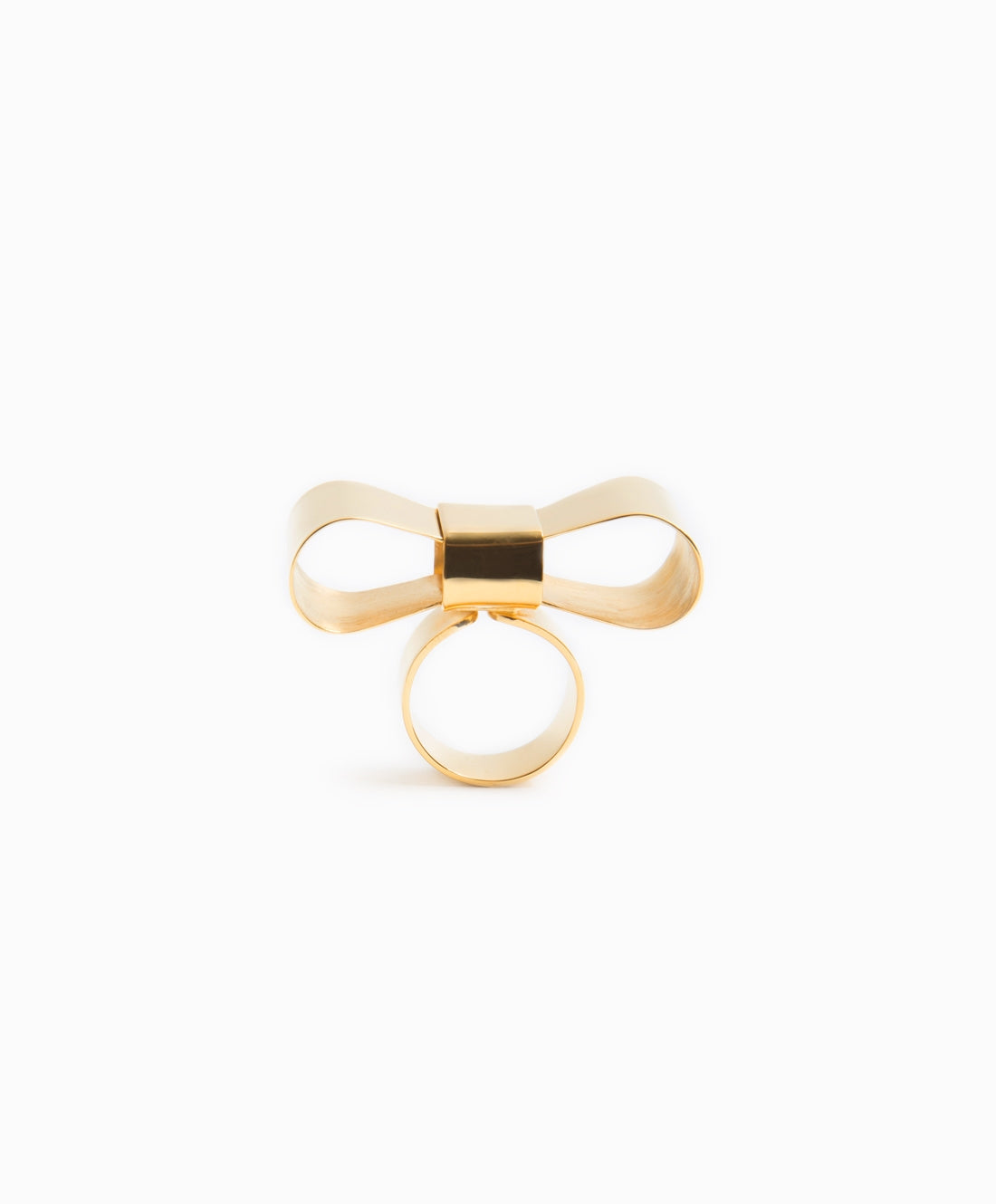 Anillo ajustable con moño Viena