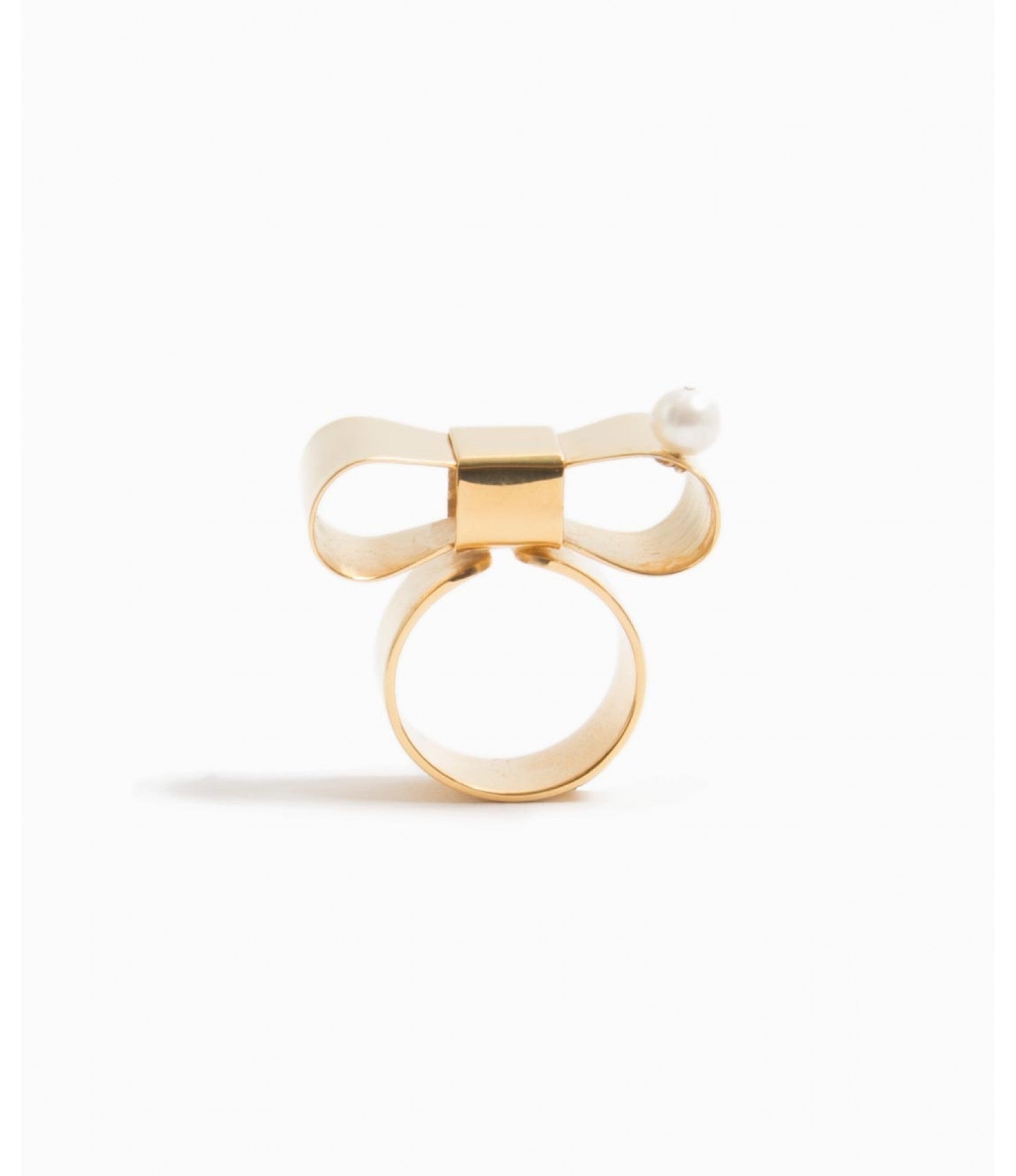 Anillo ajustable con moño Viena