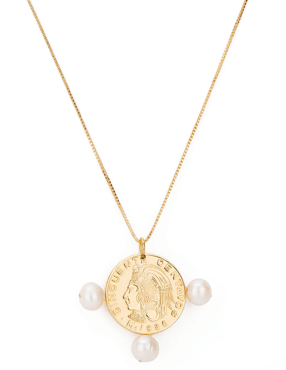 Collar monedas auténticas Memorias
