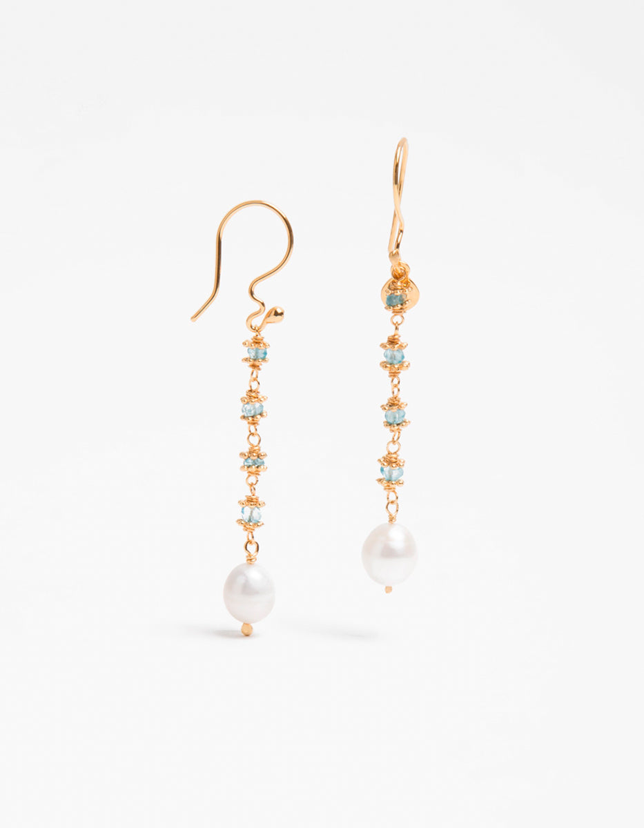 Aretes con perla mabe By Daniel