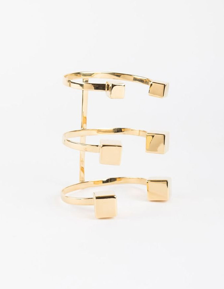 Brazalete cubos Mexican Geometry