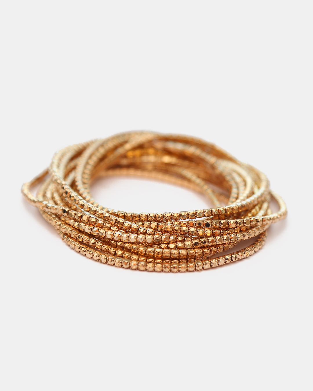 Pulseras de Gold-Filled con Espinolita Dorado Brillante