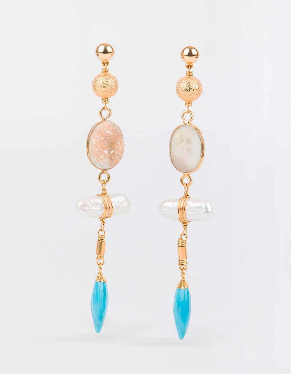 Aretes cristales austriacos By Daniel