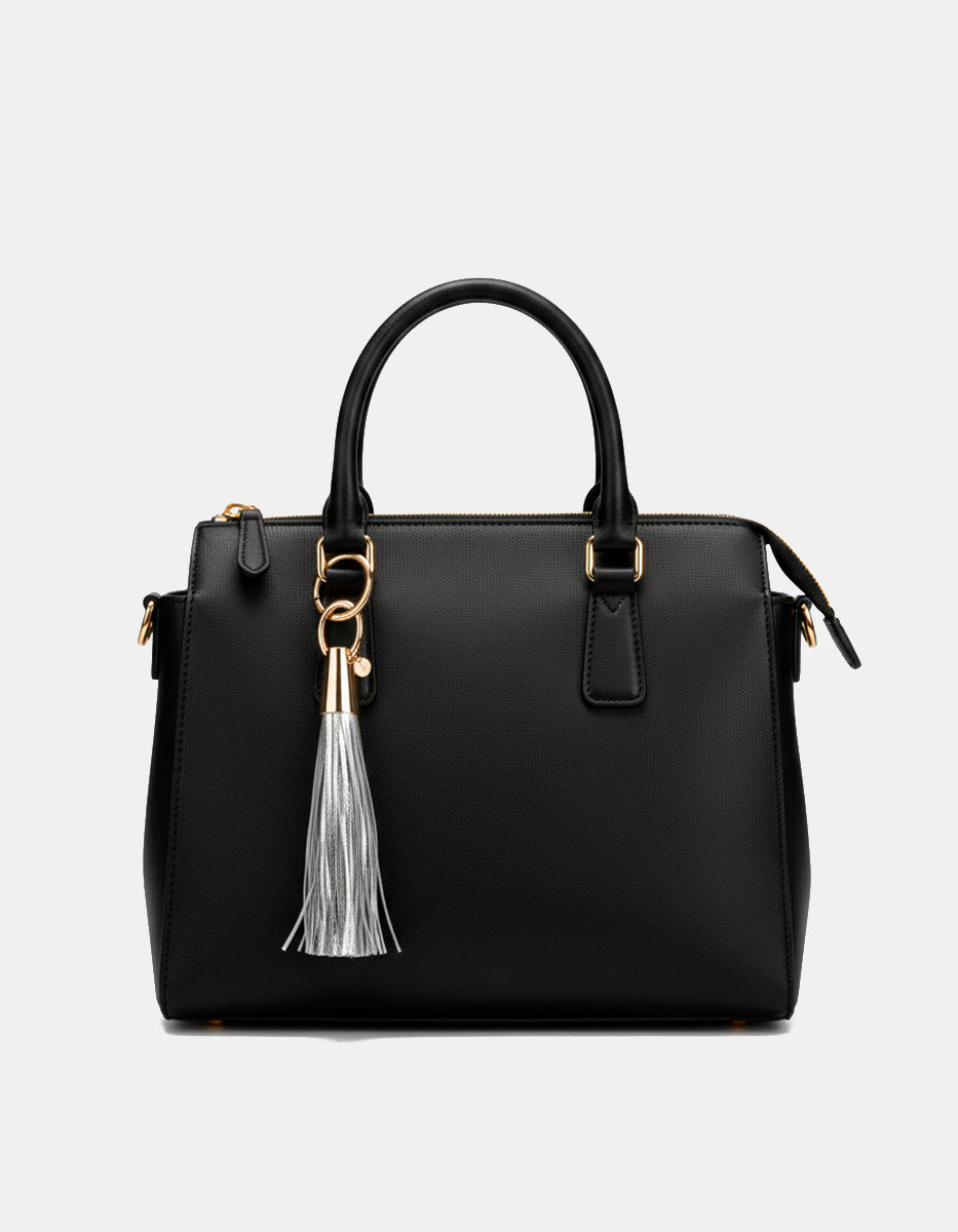 Llavero de Bronce con Baño de Vermeil 22K y Detalles Plata Allegra