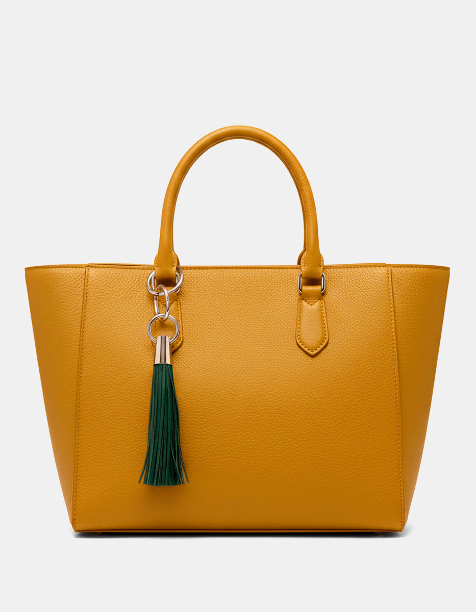 ⚡Ei Llavero de Bronce con Baño de Vermeil 22K y Diseño Verde Allegra