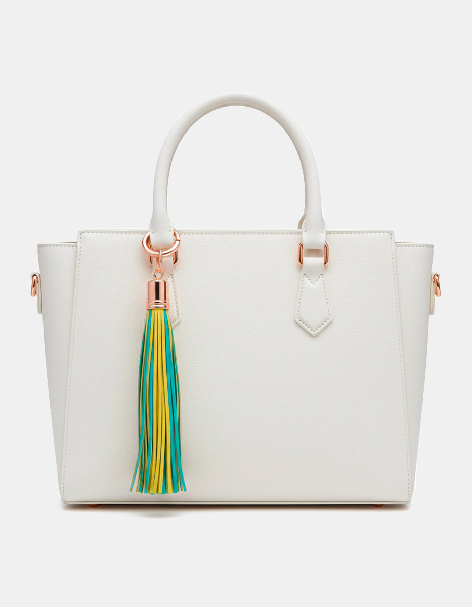 ⚡Ei Llavero de Bronce con Baño de Vermeil 22kt y Detalles en Verde Allegra