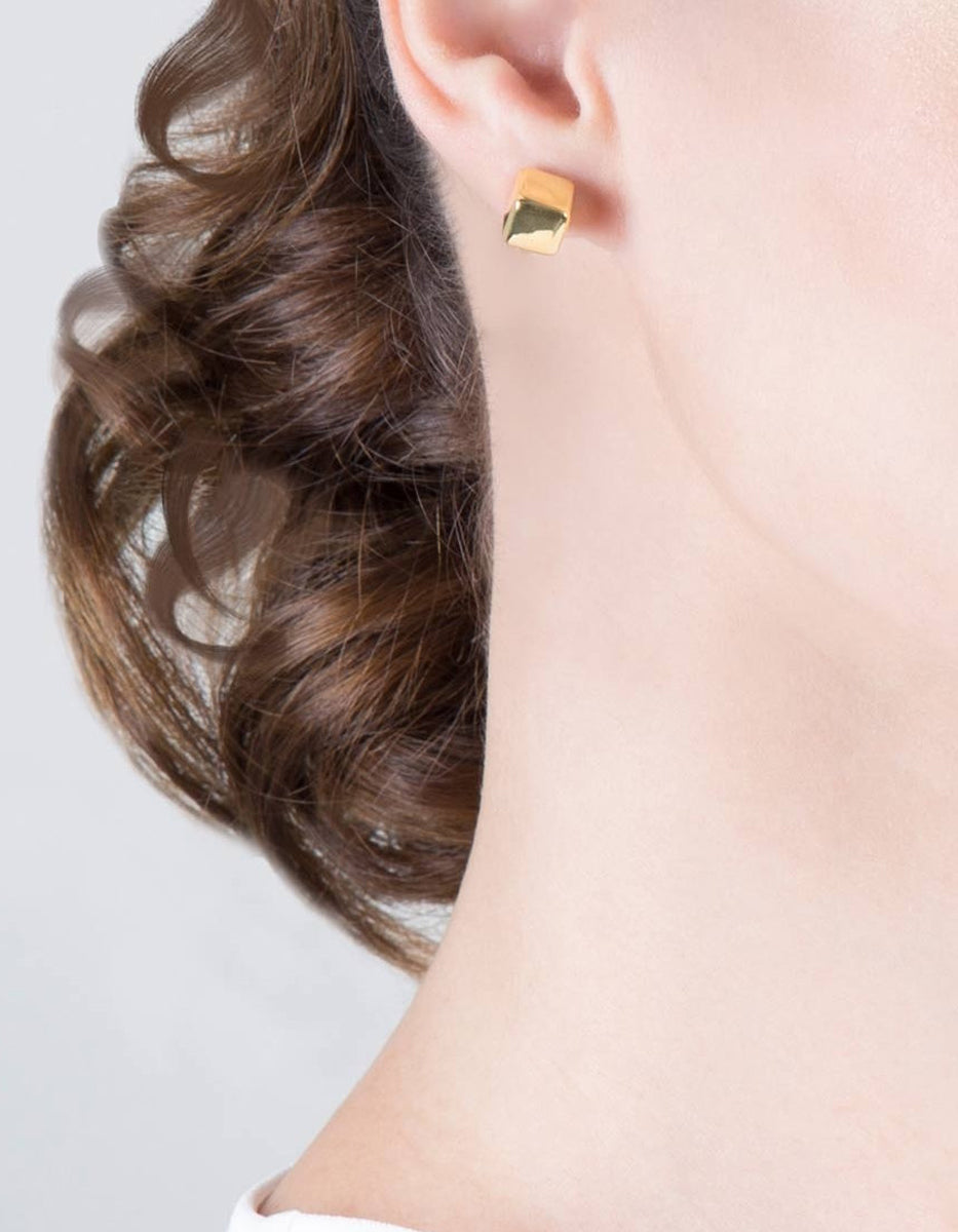 Broqueles cubo Mexican Geometry