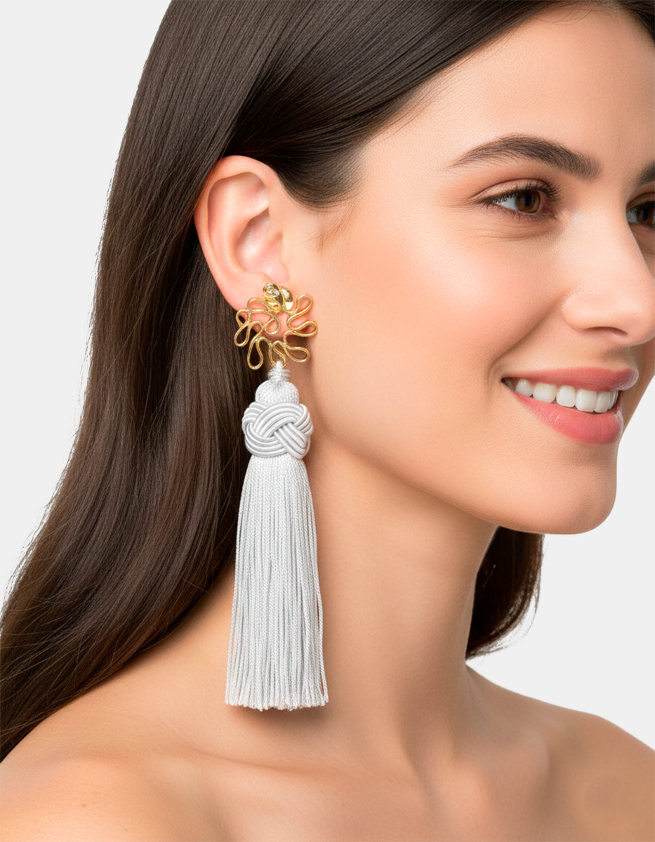 Aretes con pompones Oaxaca