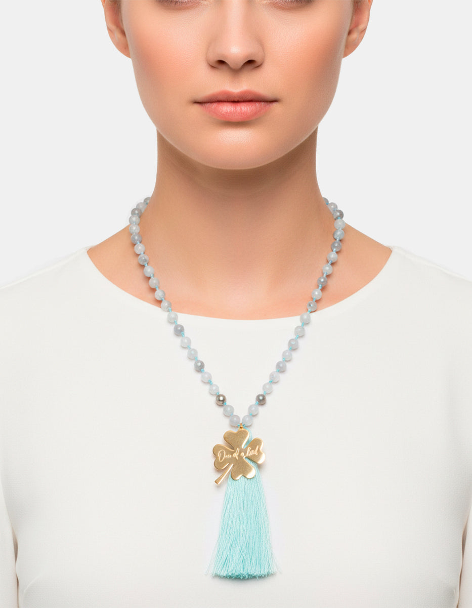 Collar en Bronce con Baño de Oro 22 kt Wish