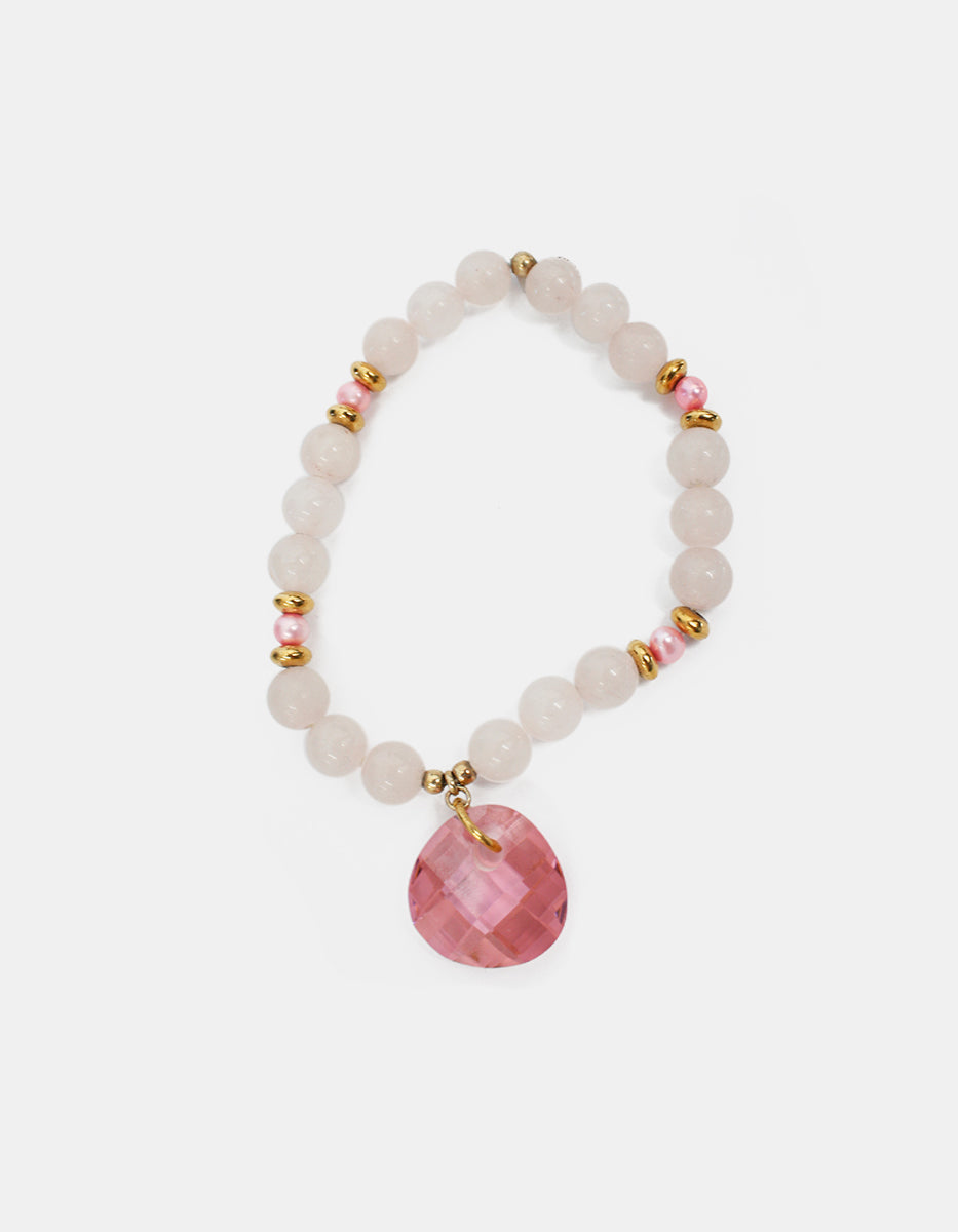 Pulsera en Bronce con Baño de Oro 22 kt Mamá