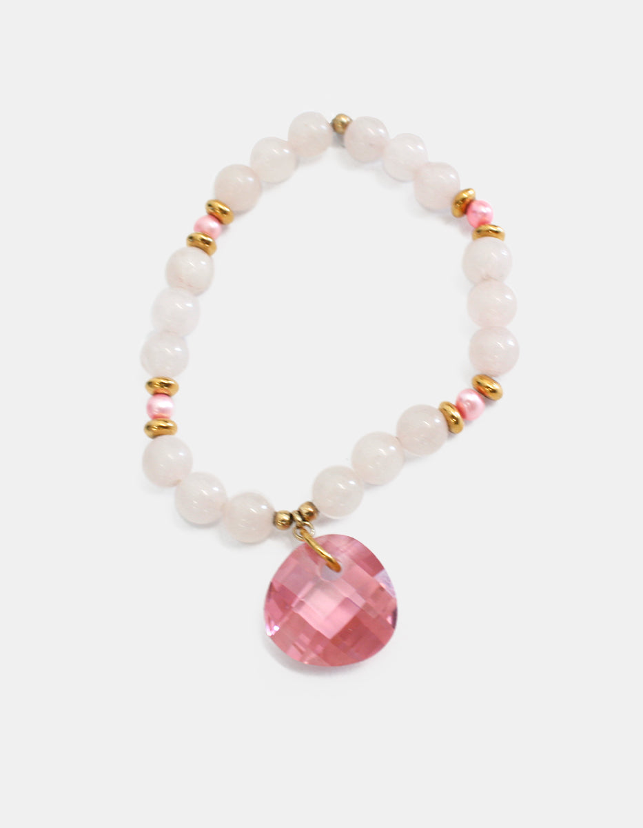 Pulsera en Bronce con Baño de Oro 22 kt Mamá