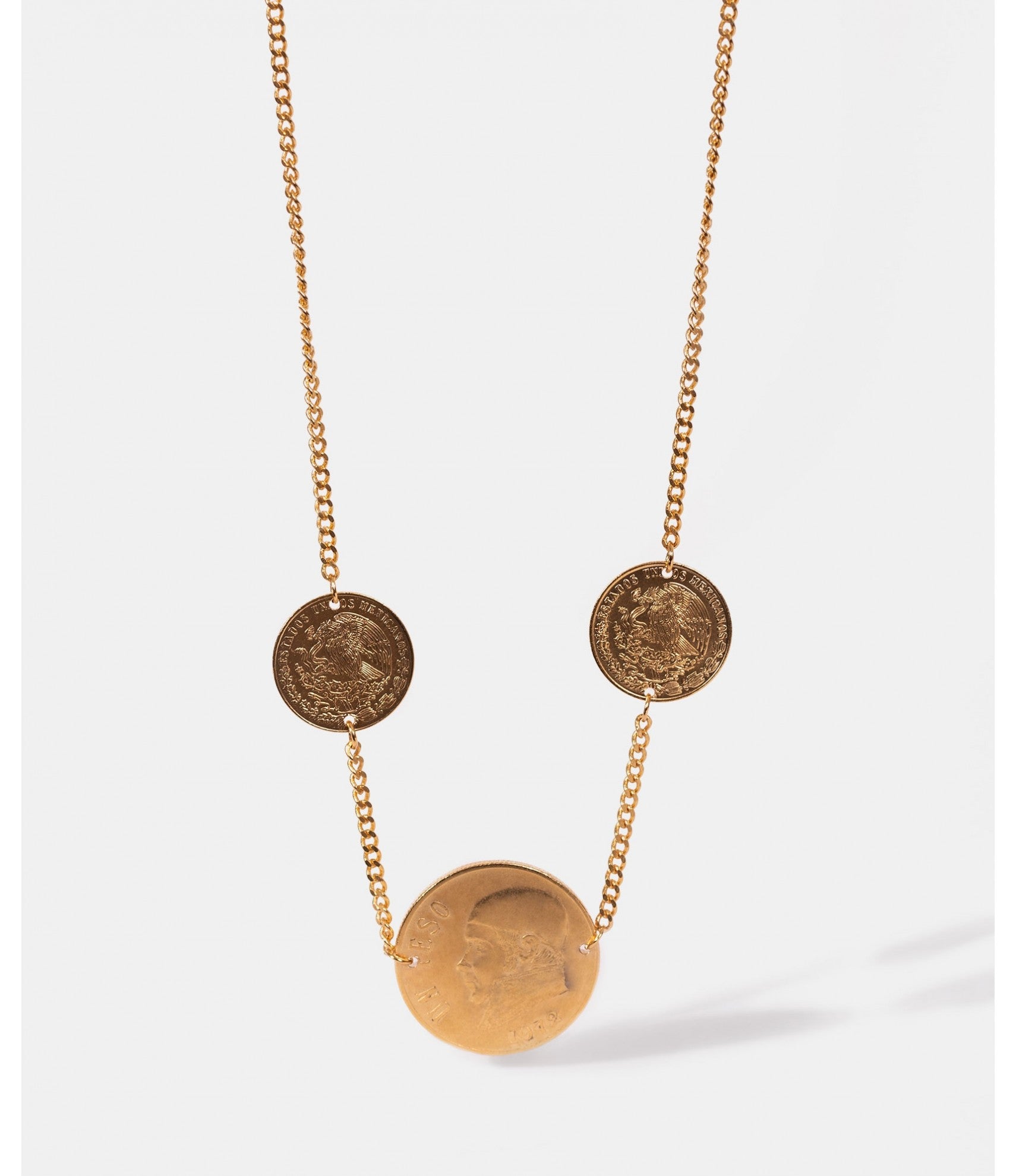 Collar monedas auténticas Memorias